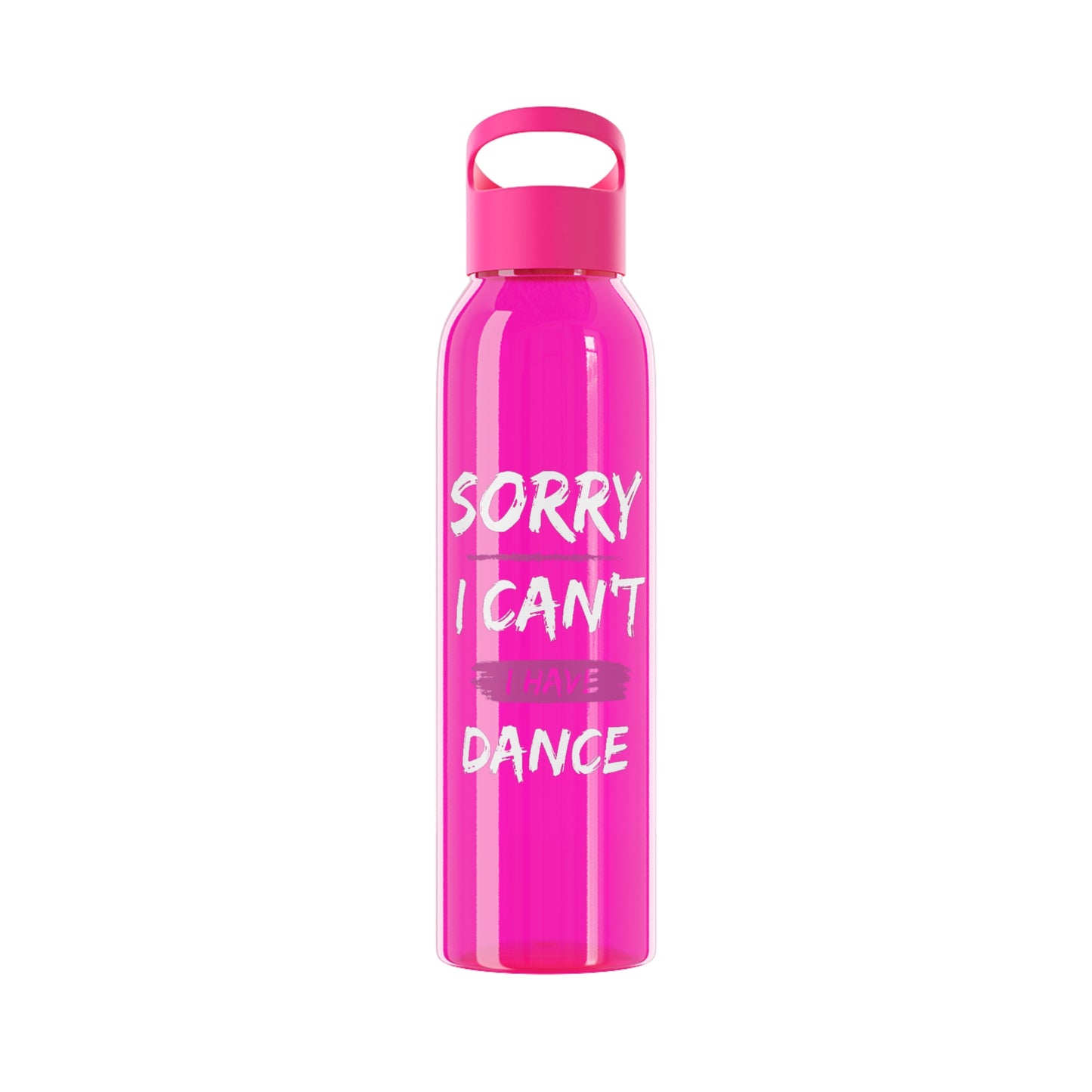 Water Bottle I Can't I Have Dance (Multiple colors)