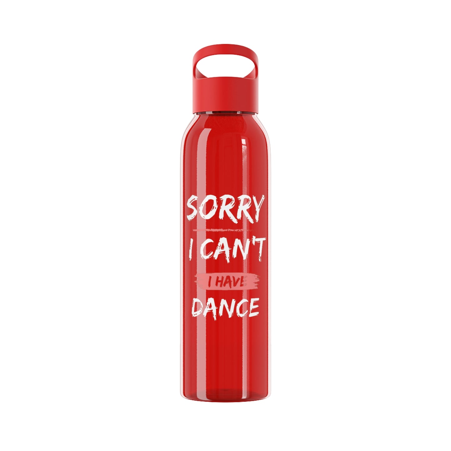 Water Bottle I Can't I Have Dance (Multiple colors)