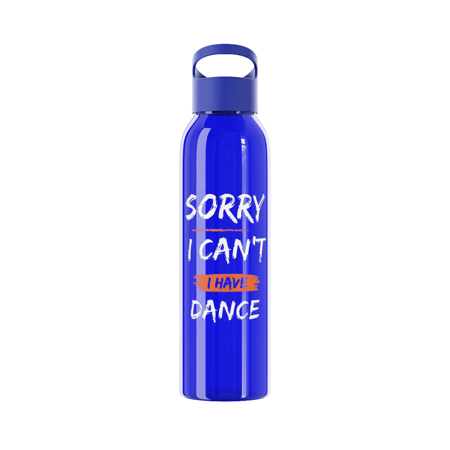 Water Bottle I Can't I Have Dance (Multiple colors)