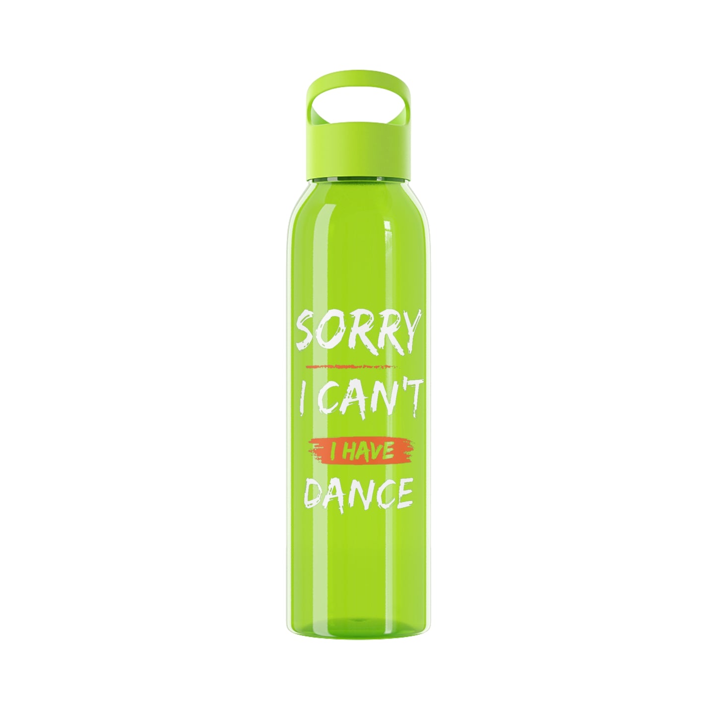 Water Bottle I Can't I Have Dance (Multiple colors)