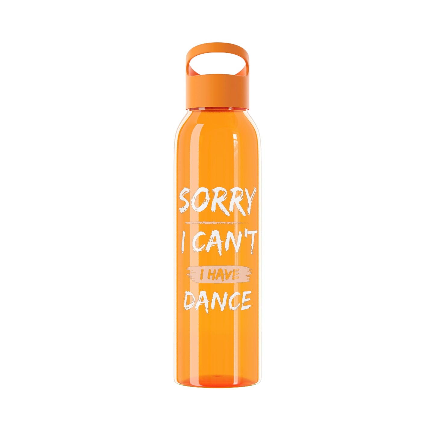 Water Bottle I Can't I Have Dance (Multiple colors)