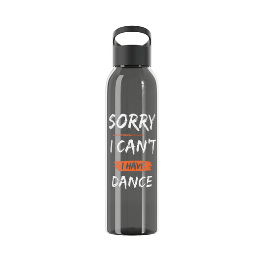 Water Bottle I Can't I Have Dance (Multiple colors)